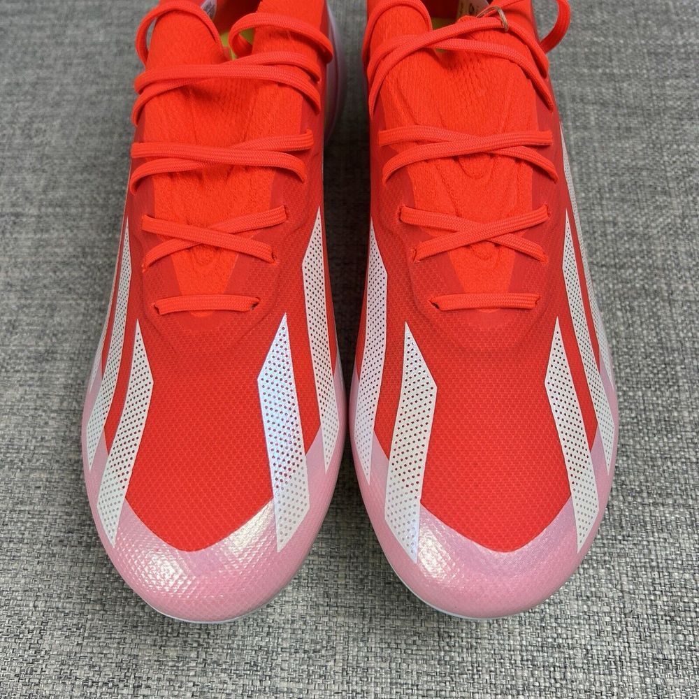 Adidas Soccer Cleats X CrazyFast Elite FG Solar Red IG0593 Mens 6.5 / Womens 7.5 - Picture 5 of 11